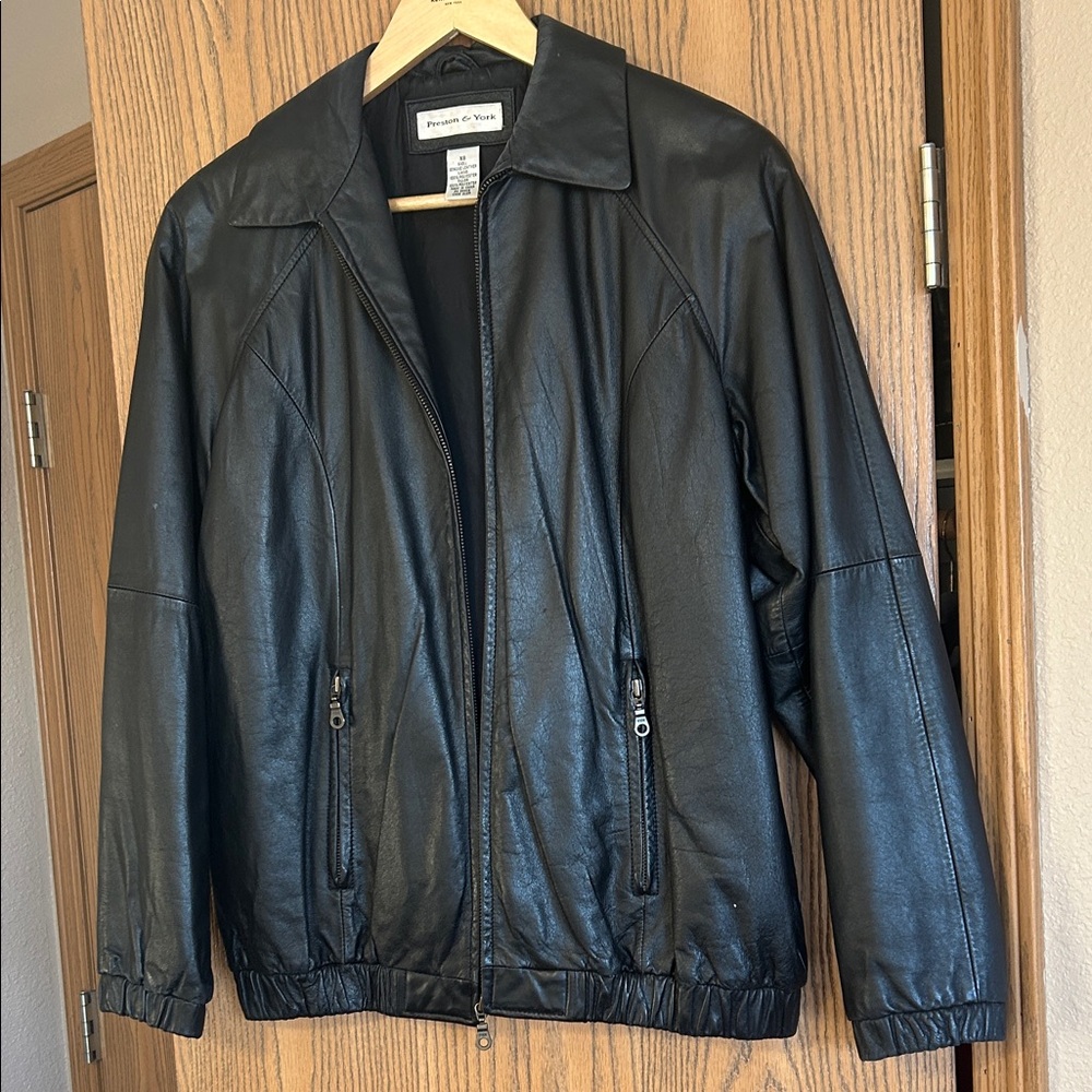 Genuine Leather Preston and York Jacket